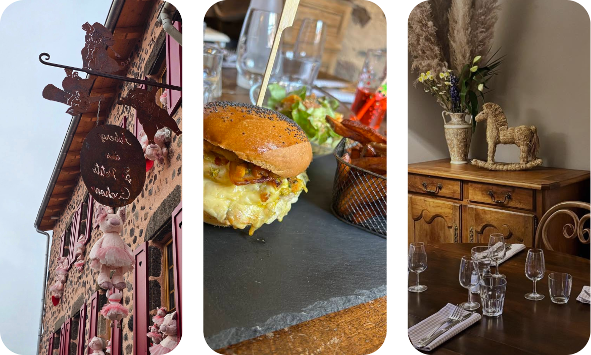 L'Auberge Des Trois Petits Cochons - restaurant SAINT-GENEYS-PRES-SAINT-PAULIEN - Restaurant Saint Geneys Près Saint Paulien - Restaurant Lavoute sur Loire