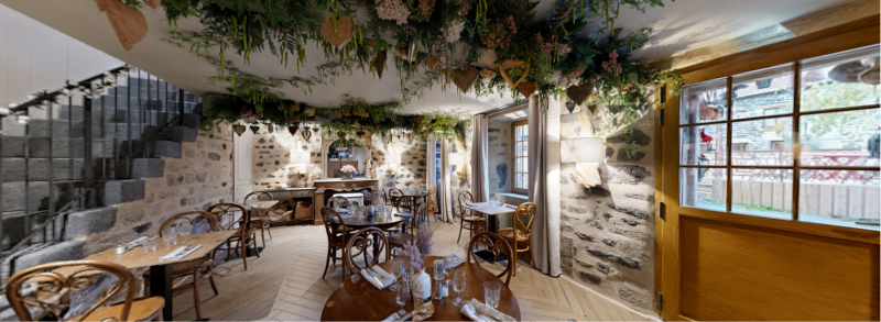 Le restaurant - L'Auberge Des Trois Petits Cochons - restaurant SAINT-GENEYS-PRES-SAINT-PAULIEN