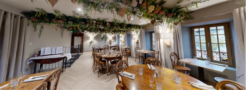 Le restaurant - L'Auberge Des Trois Petits Cochons - restaurant SAINT-GENEYS-PRES-SAINT-PAULIEN